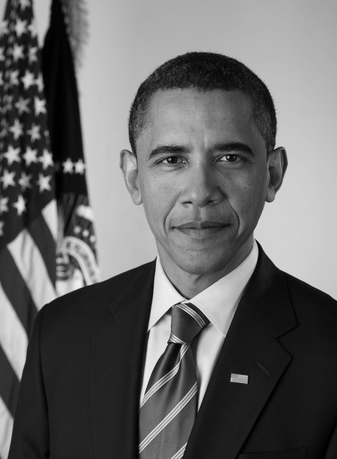 Barack Obama, official portrait, 2009 (Pete Souza, White House, CC BY 3.0)